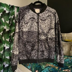Eleven Paris Men’s Graphic Print Bomber Jacket